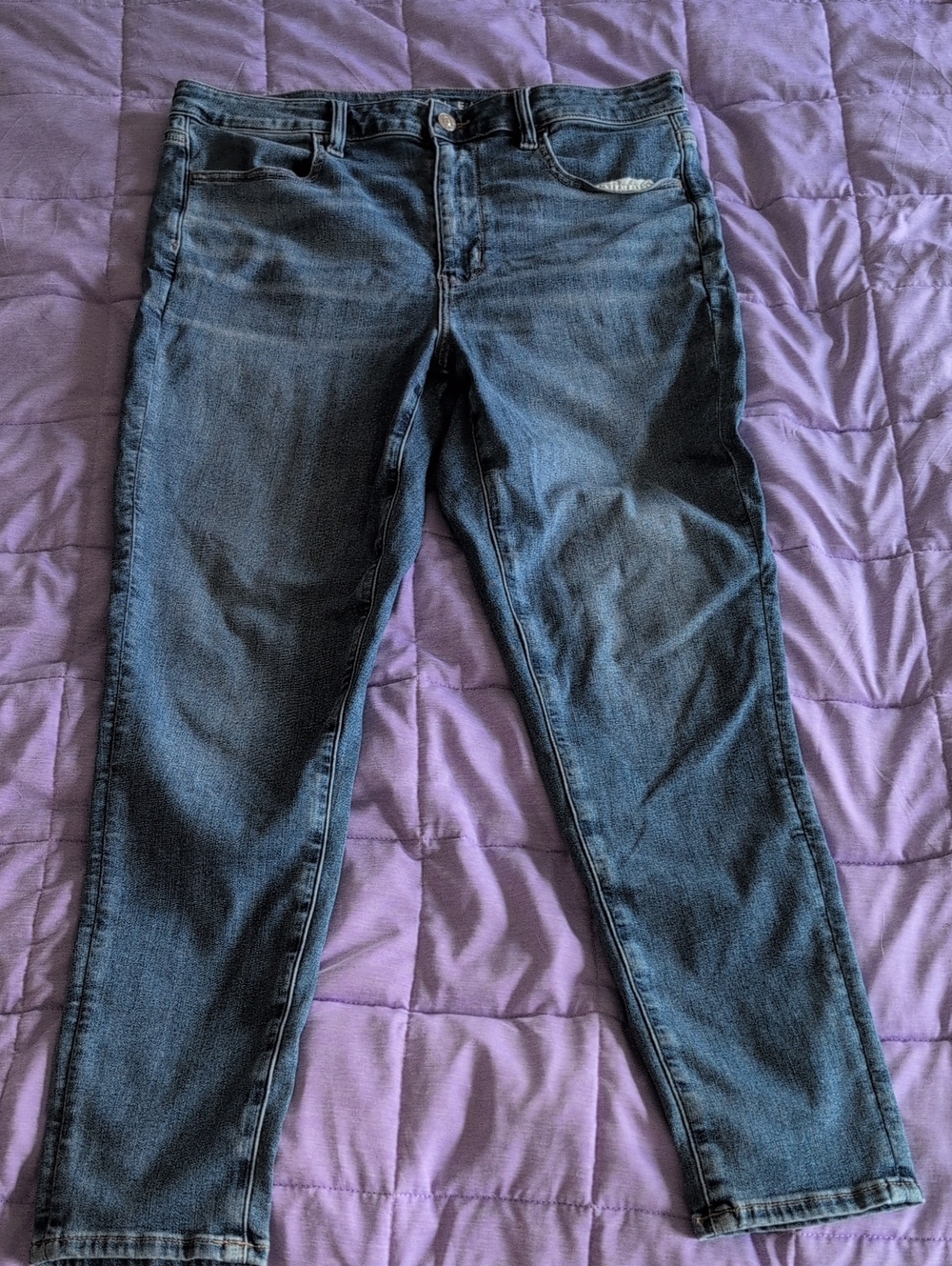 American Eagle Outfitters Women's Slim Skinny Jeans - Dark Blue